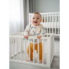 ruhaay Çocuk Unisex Baskılı Uzun Kollu Mevsimlik Ikili Alt Üst Takım