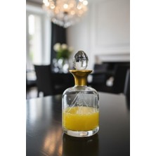 Tiesa Home Cam Yaldızlı El Imalatı 1 Litre Su Viski Şişesi Başucu Sürahisi M14