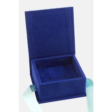 Feyza Design Şık Süet Lüx Set Kolye Saklama Kutusu, Zarif ve Pratik Tasarım