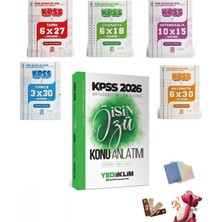 Yediiklim Yayınları Yediiklim 2026 KPSS Lise Ortaöğretim Ön Lisans İşin Özü Konu Anla