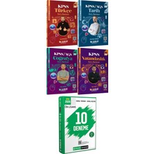 Yediiklim Yayınları 2026 Kpss Atölye Serisi Türkçe Tarih Coğrafya Vatandaşlık Soru - 2026 Kpss Ön Lisans Çözümlü 10 Deneme