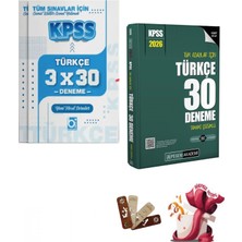 Pegem Akademi Yayıncılık Pegem 2026 Kpss Tüm Adaylar Için Türkçe 30 + 30 Deneme Seti 2 Kit
