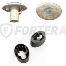 Ayna Sinyali ve Alt Bağlantı Braketi Beyaz Takımı Transit V184 V347