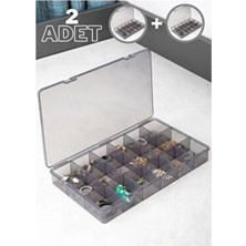 Feyza Design 18 Bölmeli Takı Organizer, Şık ve Işlevsel Kutu