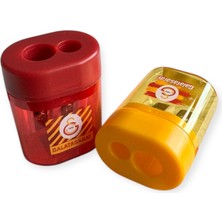 Polin Galatasaray Lisanslı Çift Bıçaklı Oval Kalemtraş Seti