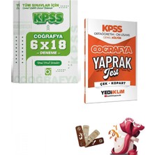 Yediiklim Yayınları Yediiklim 2026 KPSS Lise Ortaöğretim Ön Lisans Coğrafya Yaprak Te