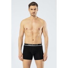Kemeri Cacharel Yazılı Erkek Boxer, %95 Pamuk %5 Likralı Erkek Boxer