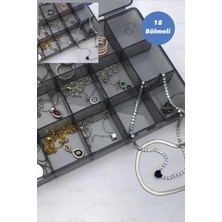 Feyza Design Çok Bölmeli Takı ve Makyaj Organizeri, Şık ve Kullanışlı Saklama Çözümü