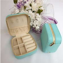 Feyza Design Mint Yeşil Deri Takı Organizeri, Şık ve Kullanışlı Saklama Çözümü