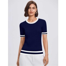 Youknitwear You Kathy %100 Pamuk Kadın Triko Kazak