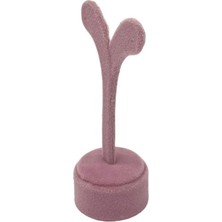 Feyza Design Pembe Renk Golf Tasarımlı Küpe Fotoğraf Çekim Standı