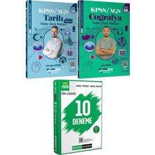 Yediiklim Yayınları 2026 Kpss Atölye Tarih Coğrafya Video Ders Notları - 2026 Kpss Ön Lisans Çözümlü 10 Deneme