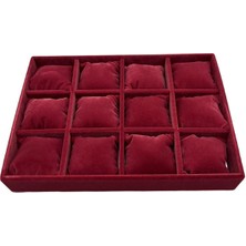 Feyza Design 12'li Renkli Kumaş Yastıklı Masa Üstü Dekor Seti