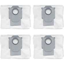 Robotfix Roborock S7 , S7+ , S7 MaxV Ultra , Q7 , Q7 Max , Q7+ , Q7 Max+ , Q8 Max , Q8 Max+ , Q5 Pro , Q5 Pro+ , Q5 , Q5 Max+ , Q10 Serisi , Q8 , Q8+ , Q8 Max Pro 4 Adet Uyumlu Toz Torbası