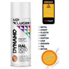 Mzf Kluger Sprey Boya Ral 9010 Mat Beyaz