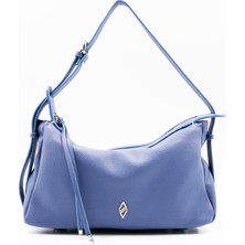 Hüvendo Ayarlanabilir Askılı Günlük Orta Boy Kadın Omuz Çantası Kot