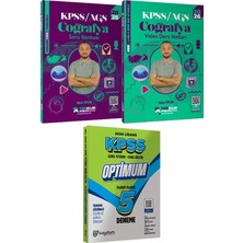 Yediiklim Yayınları 2026 Kpss Atölye Coğrafya Soru ve Video Ders Notları - Lisans Optimum 5 Deneme