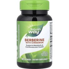 Nature’s Way Nature's Way Berberine Hcl With Cinnamon Weight Management 60 Caps