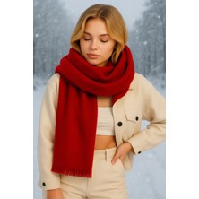 Myzi Store Kadın Siyah Kare Desenli Kalın Kışlık Şal – Oversize Şal