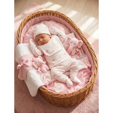 5'li Hastane Çıkışı Seti - Pembe Fil