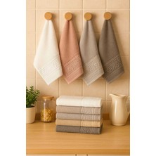 Mira Home 6 Parça Mutfak Havlusu Seti &AMP;#37;100 Pamuklu Dalga