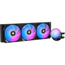 Ocypus Delta L36 Siyah Argb V2 360 mm INTEL(1700P/1851P)-AMD Uyumlu Sıvı Soğutucu