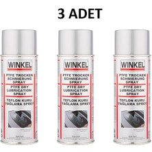 Winkel Wınkel Ptfe (Teflon) Kuru Yağlama Sprey 400ML 3 Adet