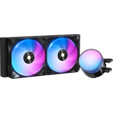 Ocypus Delta L24 Siyah Argb V2 240 mm INTEL(1700P/1851P)-AMD Uyumlu Sıvı Soğutucu