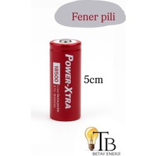 Power Extra Power-Xtra 18500 Şarjlı Li-Ion Pil 3.7V 1500MAH