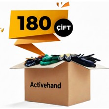 Activehand Süperfit Koruyucu Dayanıklı Profesyonel Iş Eldiveni 180 Çift (1 Koli)