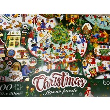 Chrıstmas Puzzle 1000 Parça Ithal Noel Yılbaşı
