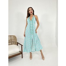 Livizmir Moda 6855 Elbise-Mint