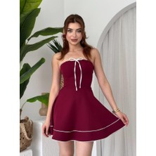 Livizmir Moda Yuna Straplez Elbise