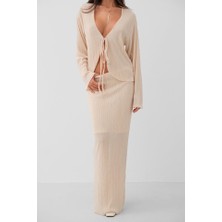 Livizmir Moda Düşük Bel Maxi Boy Etek