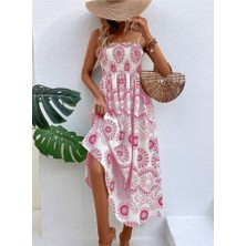 Livizmir Moda Dijital Baskılı Elbise