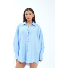 Livizmir Moda 7388 Gömlek-Denver Çizgili