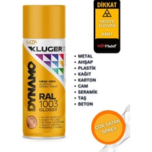 Mzf Kluger Sprey Boya Ral 1003 Parlak Taksi Sarı