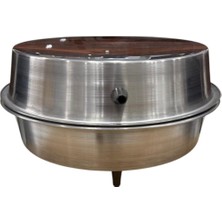 Yognetic Çelik Elektrikli Tandır | Ekmek Yapma Makinesi Çok Amaçlı Pişirici (Çelik)