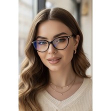 Olivier Philippe TF Siyah Cat Mavi Işık Korumalı Gözlük