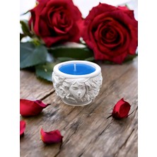 Kadın Kabartmalı %100 Doğal Soya Mum- Dekoratif Aromatik Mum