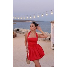 Livizmir Moda Slim Mini Elbise