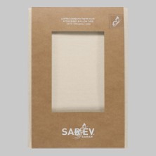 Sarev New Slow Cıty 200X200 Fıtted Çarşaf, Krem