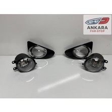 MATSUBA Toyota Yaris 2012 - 2014 Sis Lamba ve Kapak Takımı Ön (Ön Sağ-Sol 2 Sis - Ön Sağ-Sol 2 Kapak)