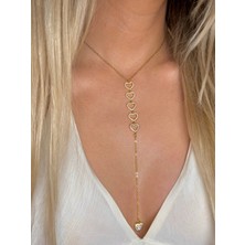 Youes Jewelry Çelik Y Kolye Uzun Kolye Kadın Kolye