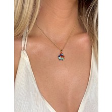 Youes Jewelry Çelik Fil Şans Kolye