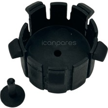 Philips Ile Uyumlu Fc 9205 Marathon Süpürge Teker Tamir Kiti | Tekerlek Iç Parçası ve Çivisi