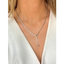 Youes Jewelry 316L Çelik Y Kolye Kadın Kolye