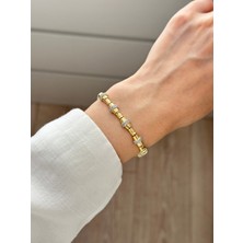 Youes Jewelry Xuping 14K Altın Renk Bileklik Renk Atmaz Kuyumcu Model Kadın Bileklik