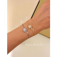 Youes Jewelry Çelik Asansörlü Stres Bileklik