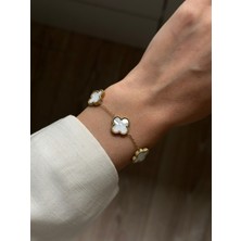 Youes Jewelry 316L Çelik Bileklik Kadın Erkek Unisex Bileklik Çift Taraflı